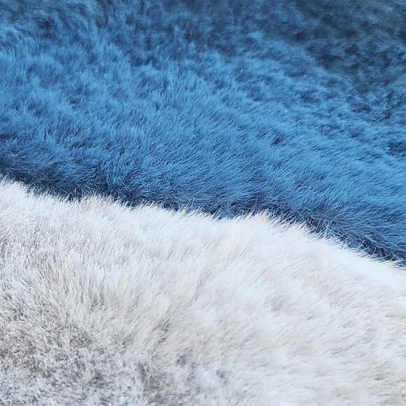 NWT Blank NYC Rainbow Pop Faux Fur Plush Coat - Picture 10 of 14